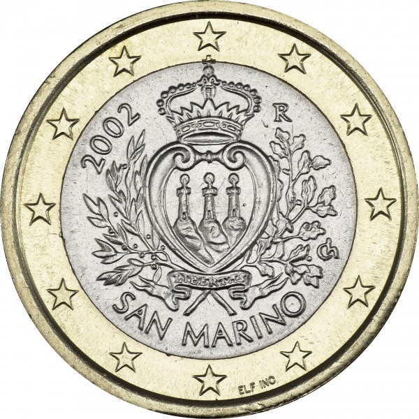 1 euro moneta